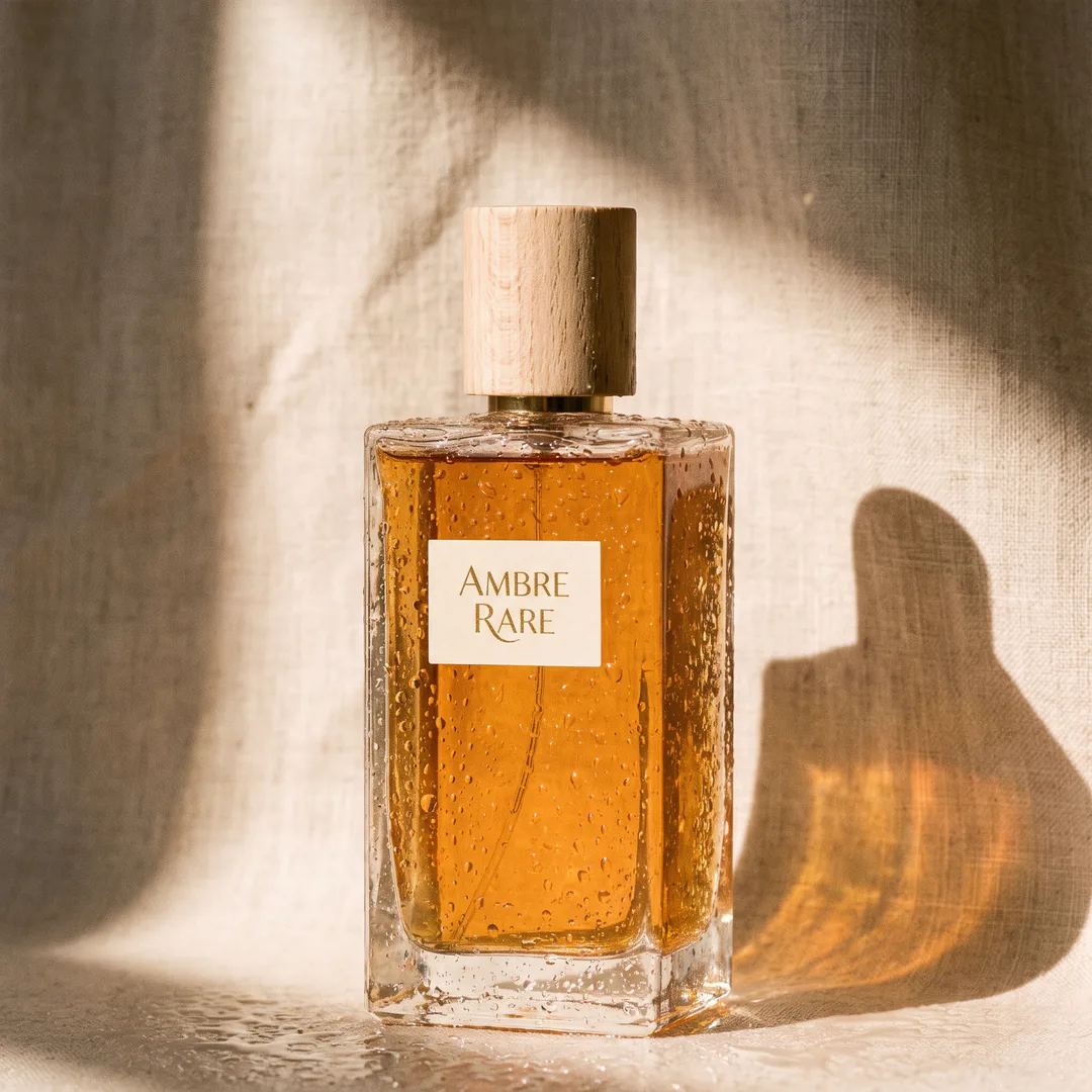 Perfume bottle rendered with Nano Banana Pro