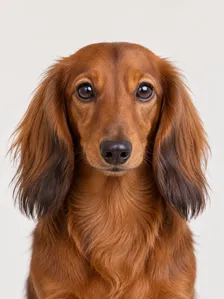 Photo 3, the keys player: an AI-generated dachshund