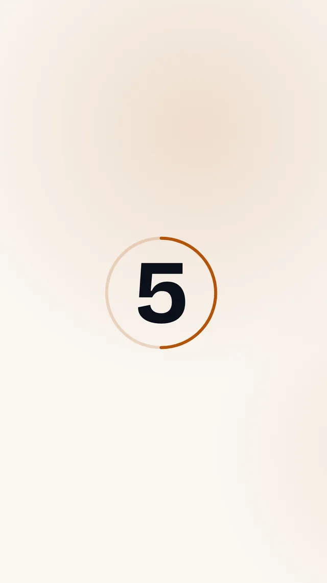 Quiet hour countdown