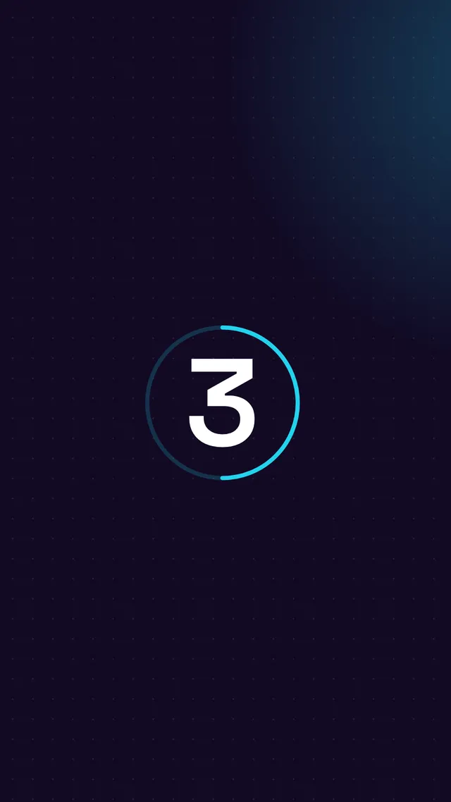 Going live countdown