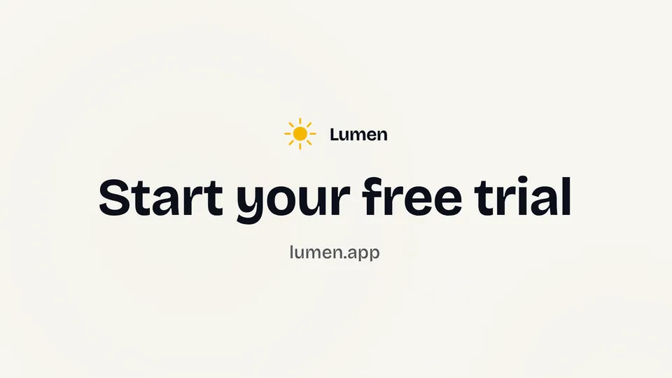 Lumen product outro